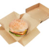 caja para hamburguesa