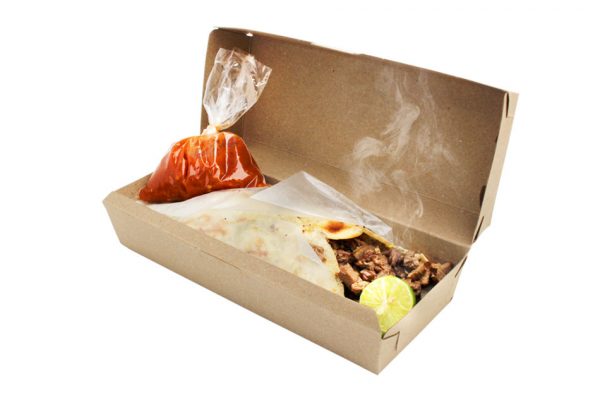 Caja para burrito, hot-dog jumbo etc. TP0003