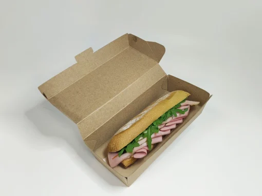 Caja Rectangular Mediana 48oz